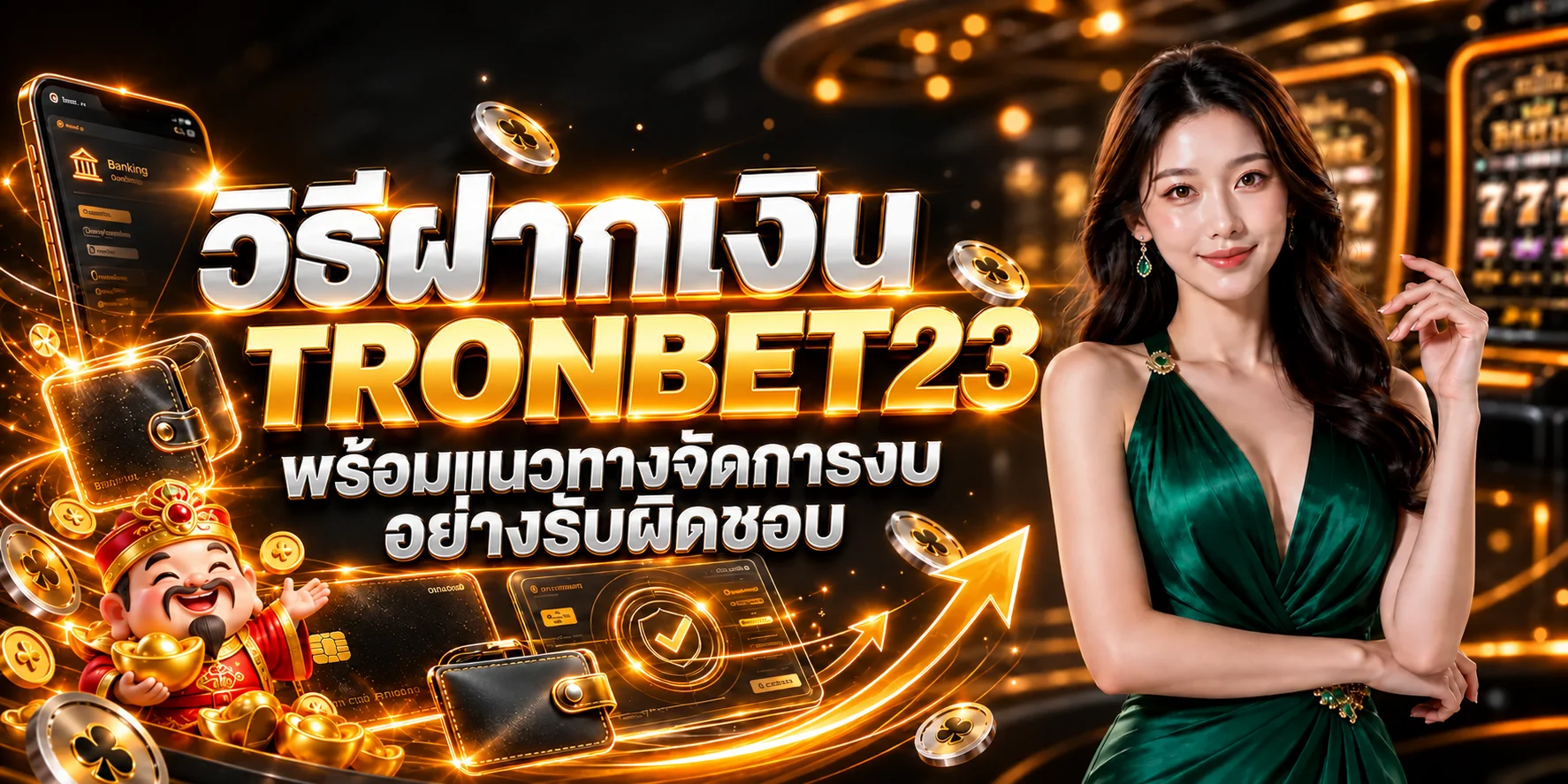 TRONBET23 วิธีฝากเงินและจัดการงบอย่างรับผิดชอบ